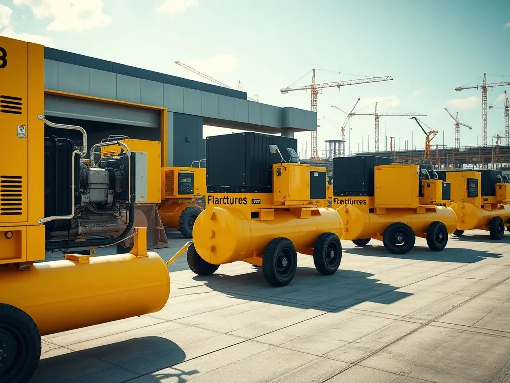 Aluguel de Compressores de Ar a Diesel em Joinville