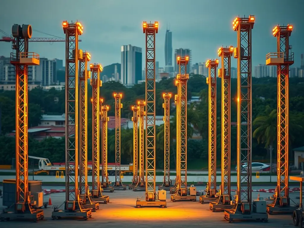 Aluguel de Torres de Iluminação em Curitiba