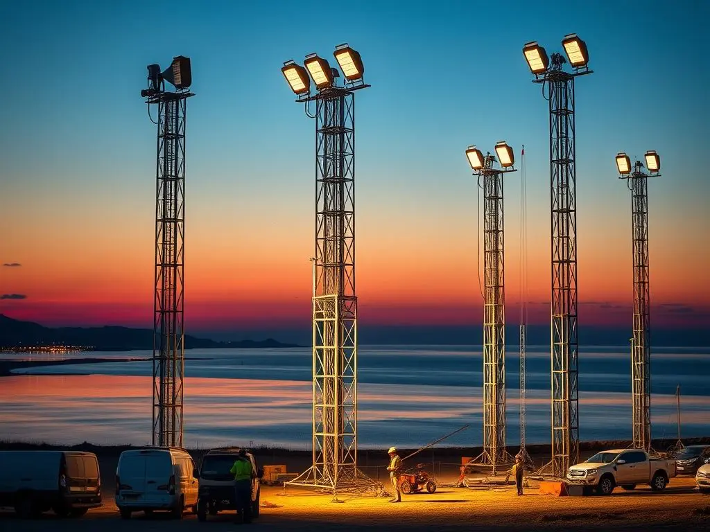 Aluguel de Torres de Iluminação em Paranaguá