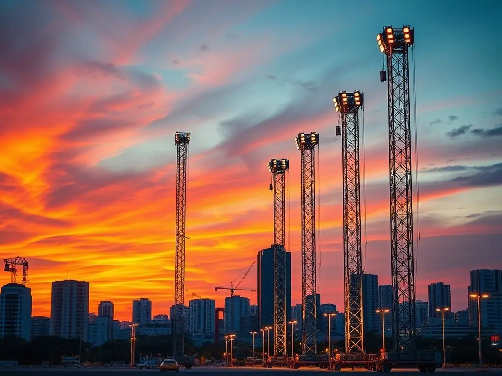 Aluguel de Torres de Iluminação em Porto Alegre
